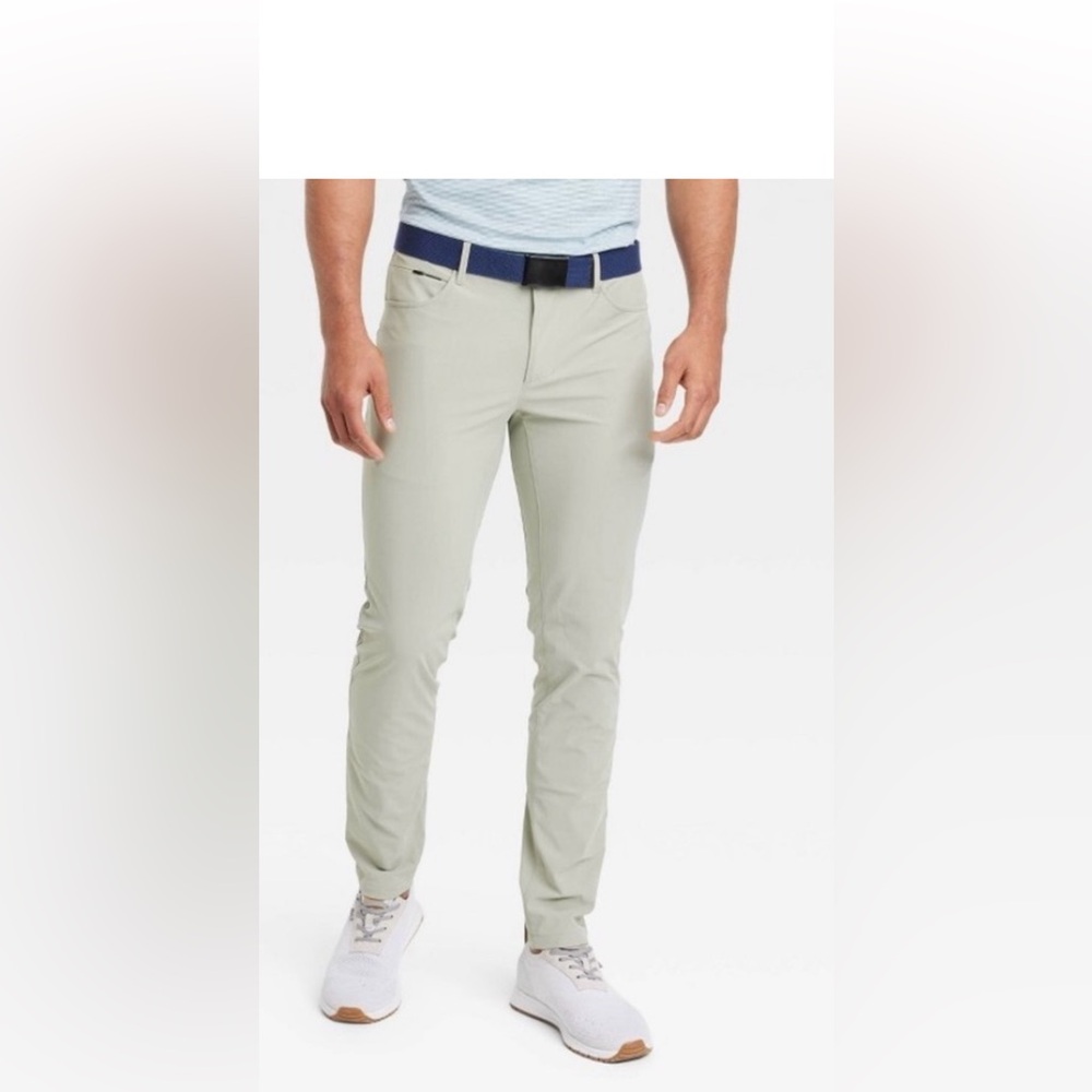 All in Motion Men's Green Chinos